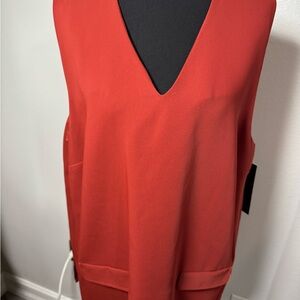 NWT Alfani Prima Burnt Pepper top size 16